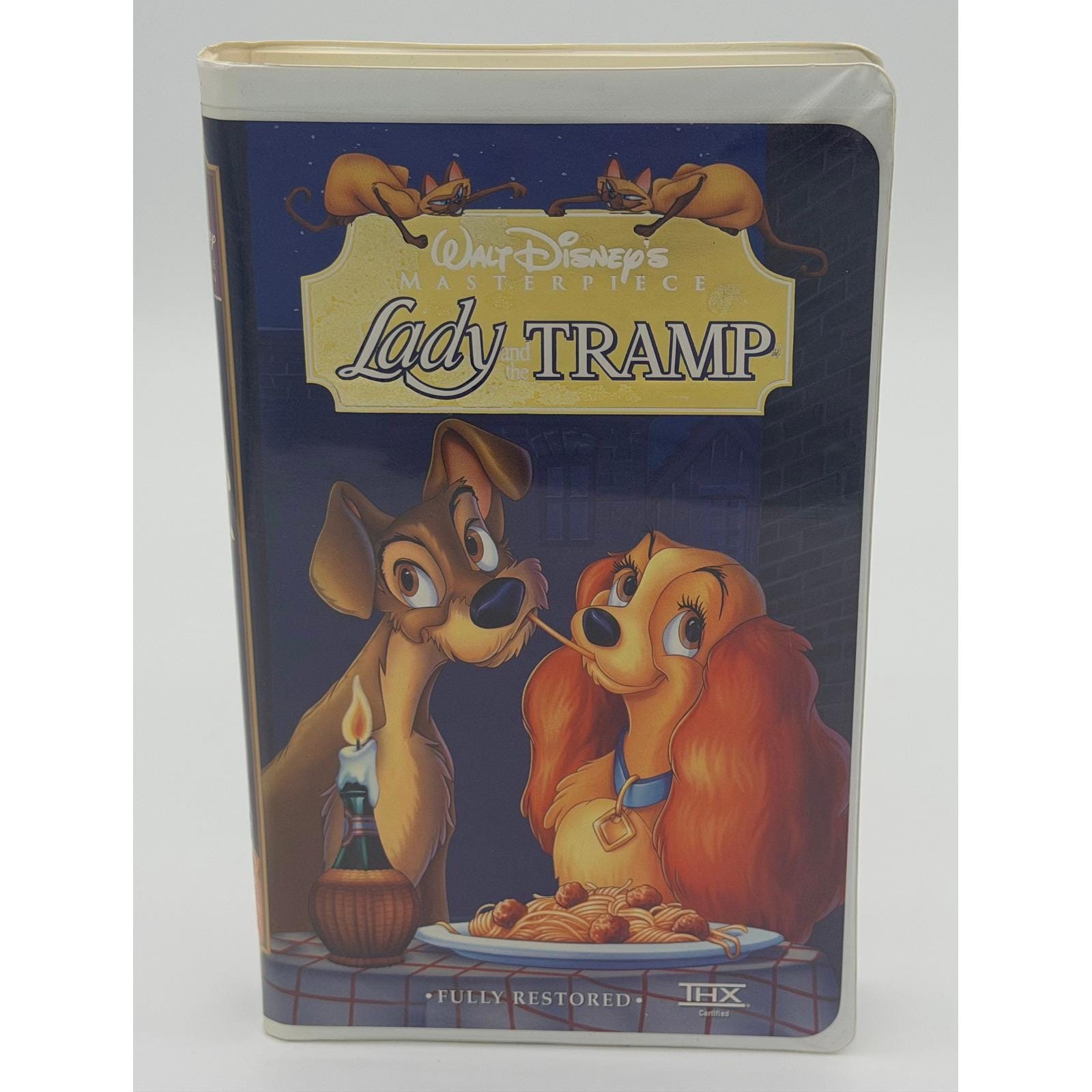 Lady and the Tramp VHS Disney Masterpiece Collection Clamshell