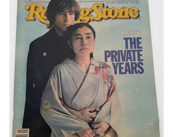 オリジナルヴィンテージミニポスター / 雑誌切り抜き - ジョン・レノン