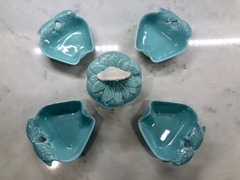 Vintage Chip N Dip Hoenig of California 734 Pottery
