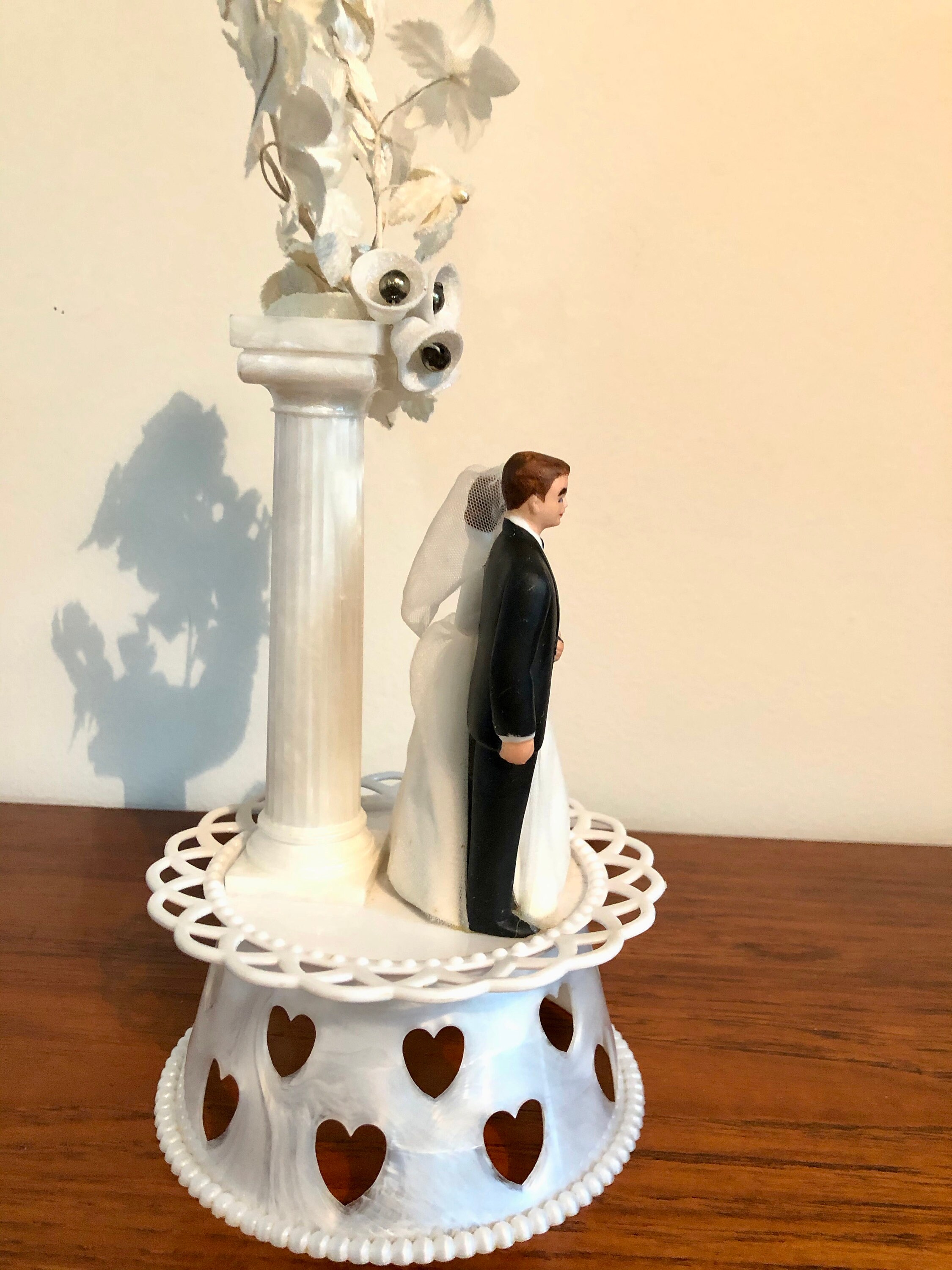 Vintage Wilton Wedding Cake Topper Birds Etsy