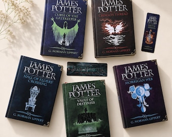 James Potter 5 Book Hardcover Collection | Wizarding World Inspired Fantasy Series | Collector Edition Booktok Gift
