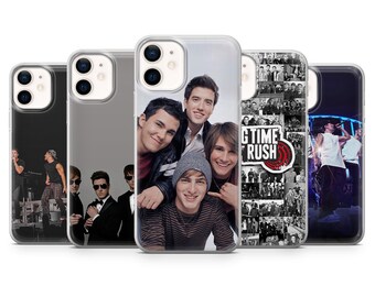 Big Time Rush Phone Case Band Cover for iPhone 17, 17Pro, 16e, 15, 14, 13, 12, Samsung S25, S24, S23, A56, A36, A16, Pixel 10, 10Pro, 9A