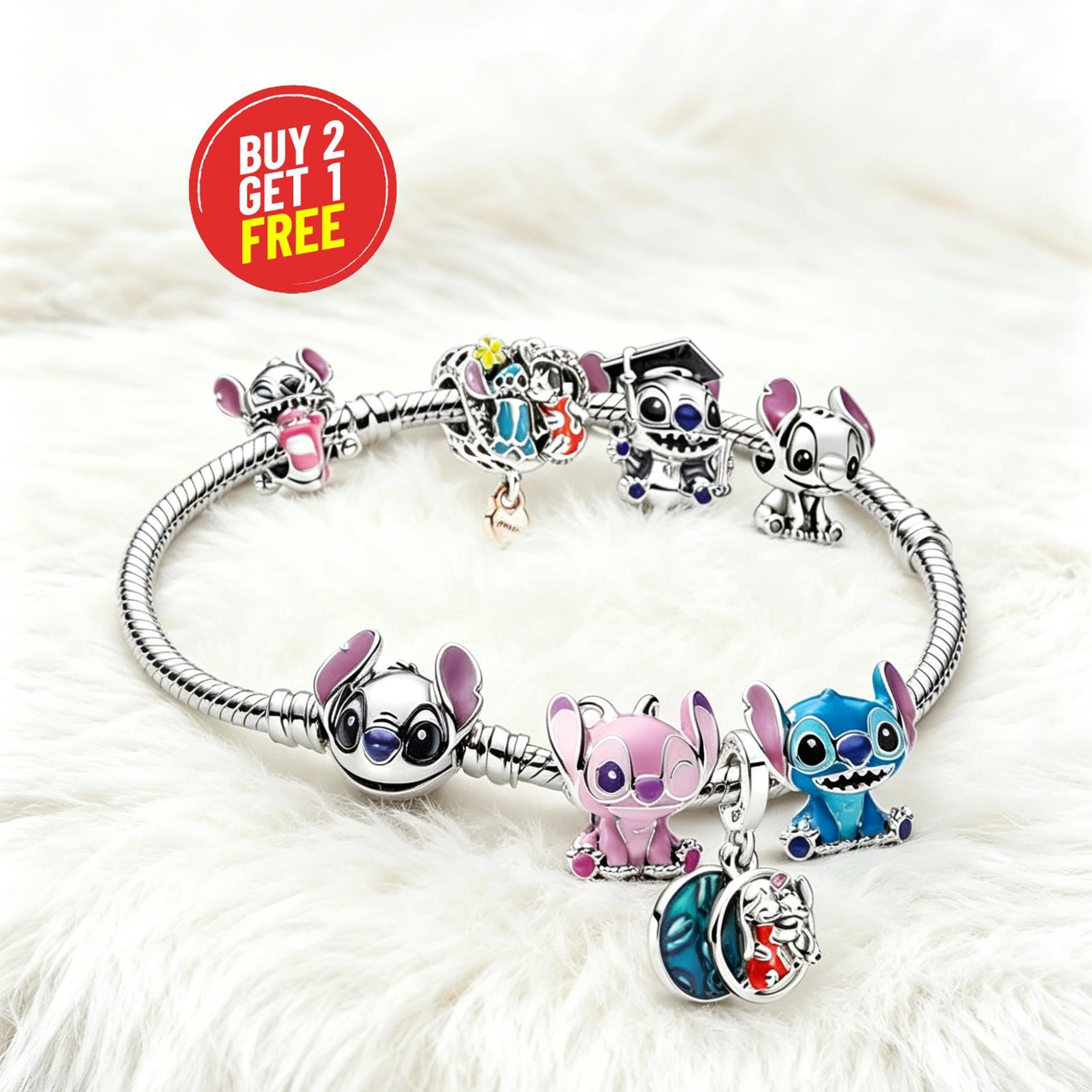 Pandora lilo stitch - Etsy 日本
