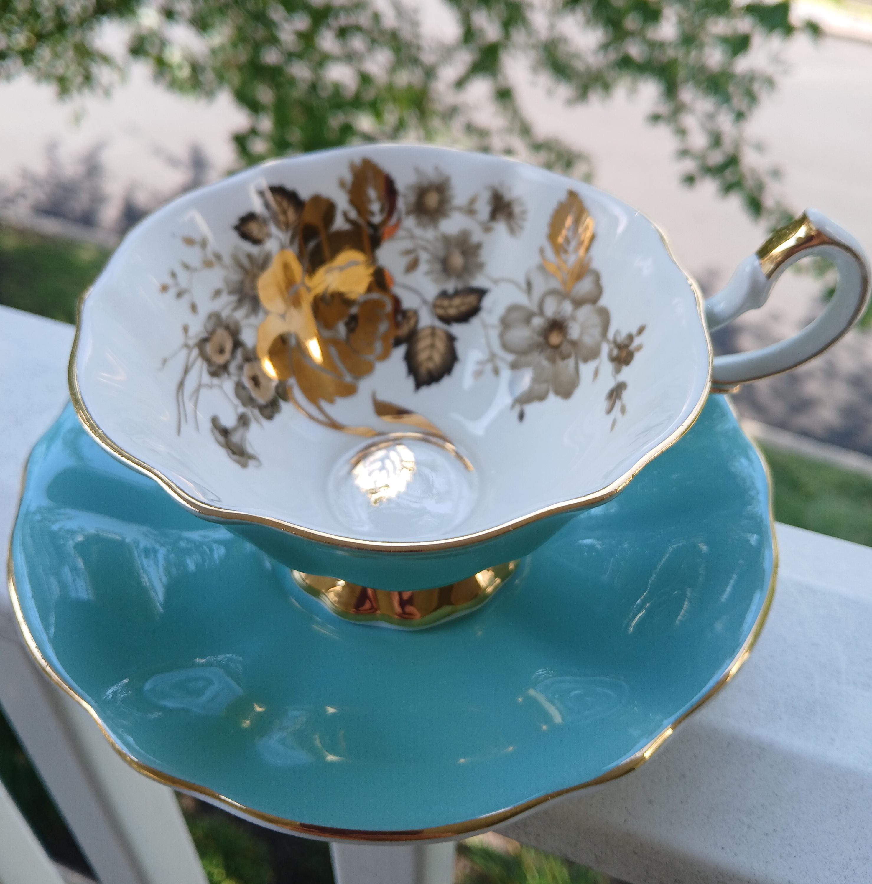 Queen Anne Teacup Saucer - Etsy