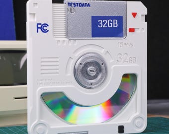 Objeto de juego de ciencia ficción, modelo de datos de prueba espacial, CD de escritorio, decoración de sala de eSports, configuración de juegos FPS, regalo para gamers de tecnología retro, configuración de transmisión en vivo, accesorio