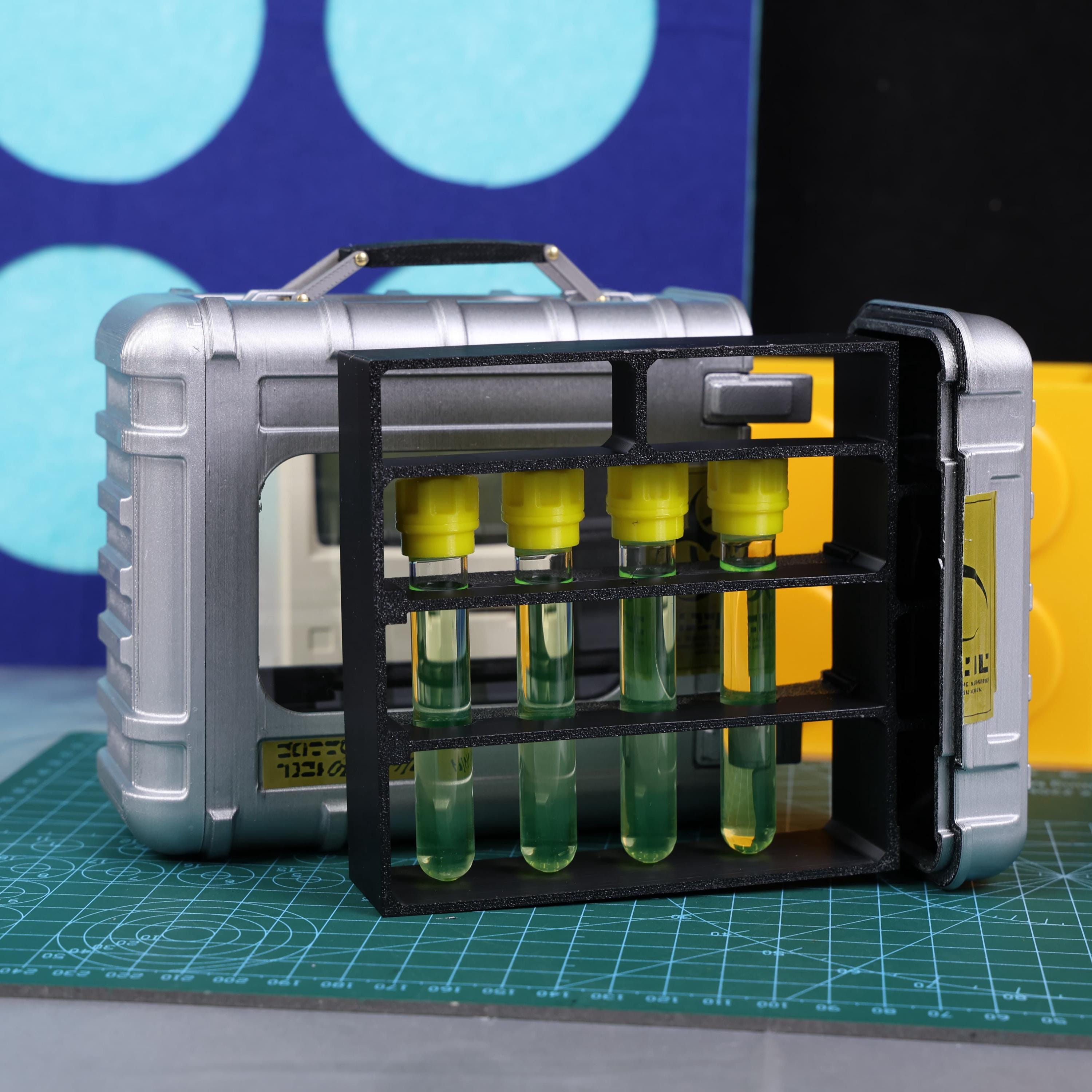 Zombie Virus Reagent Kit Suitcase 3D Printed Collectible Gaming ...