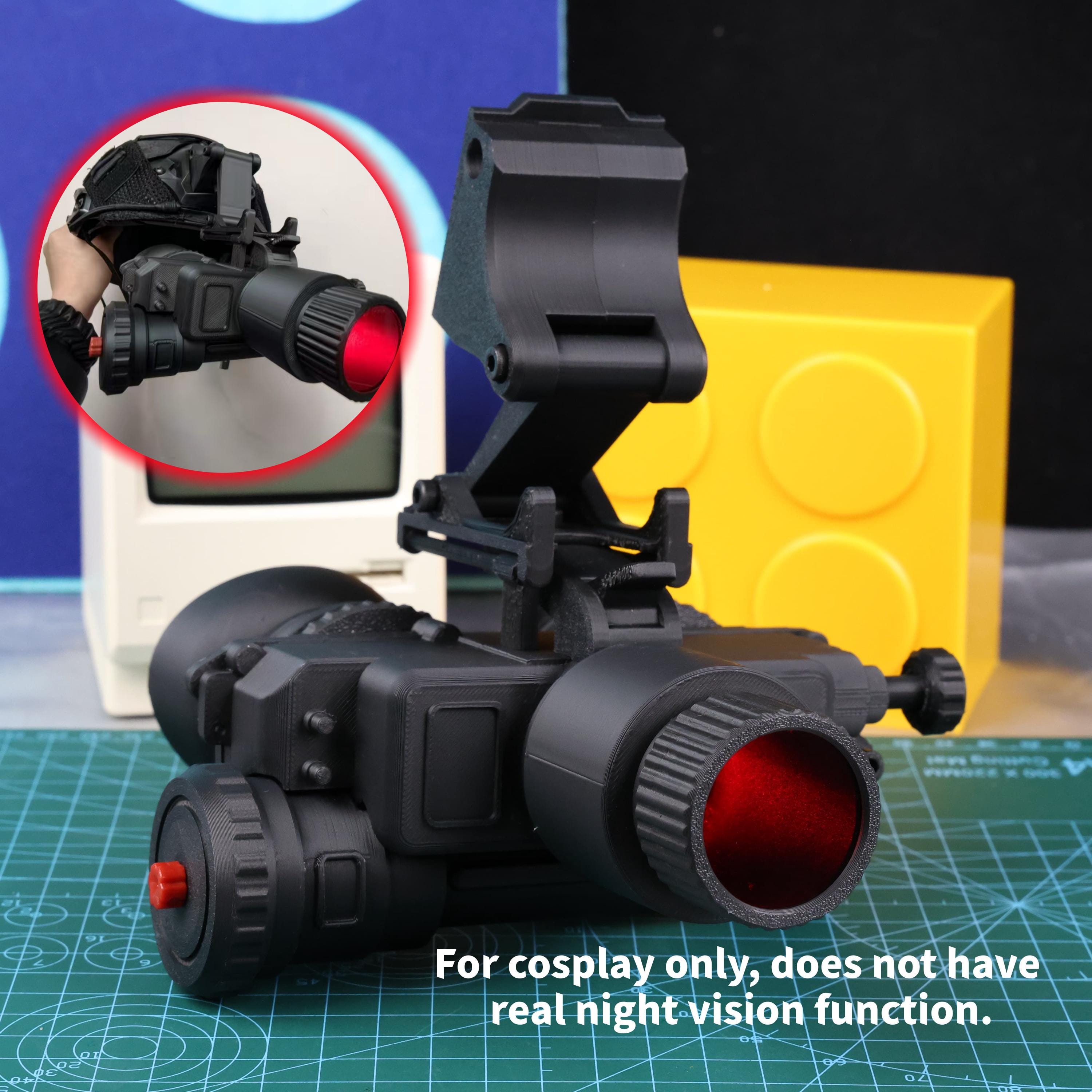 Helmet with night vision goggles - Etsy 日本