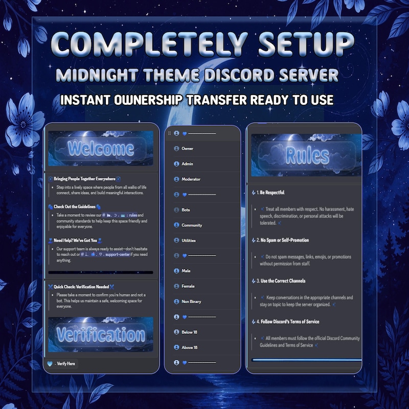 Discord server templates - Etsy.de