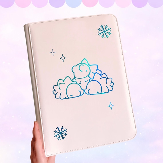 cute binder for pokemon cards Printed 9-Pocket Usagi Draws babypok | what would