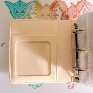 Mini Binder Pokémon Custom - Custom Pokemon Binder • TCG Card Binder • Personalized Mini Binder • Cute Aesthetic Album • Handmade Gift image 12