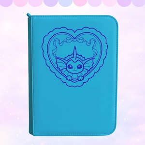 Vaporeon Card Binder - Etsy
