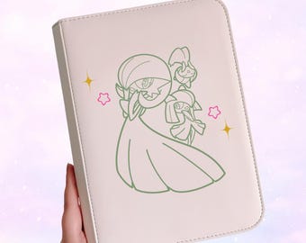 Binder Pokémon Custom - Custom Pokemon Binder • TCG Card Binder • Ralts Kirlia Gardevoir • Aesthetic Album • Handmade Gift - 4 / 9 Pocket