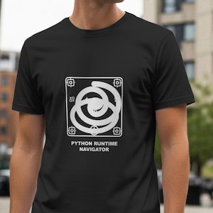 Python Runtime Navigator / Programmer Shirt / Coding Tee / Developer Gift / Software Engineer Apparel