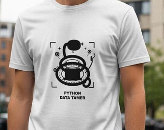Koszulka Python Data Tamer / Programista / Prezent dla programisty / Odzież dla programisty / Koszulka dla geeków