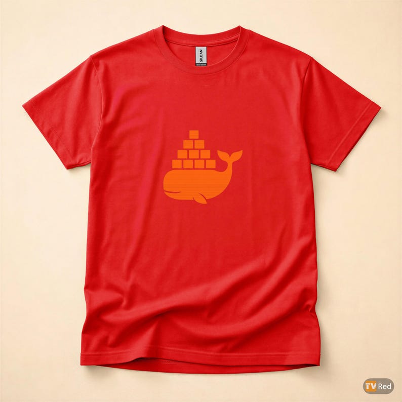 Docker-/Container-/DevOps-/Programmierer-/Entwickler-/Coder-T-Shirt Bild 5