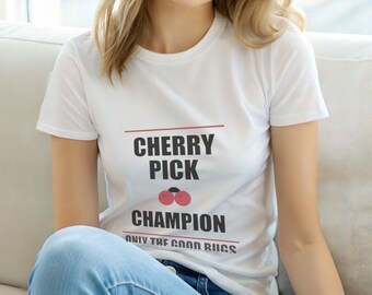 Cherry Pick Champion / Git Developer / Programmer T-Shirt / Coding Humor Tee