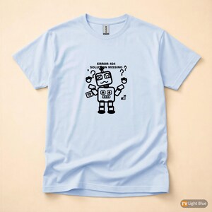 Error 404 Solution Missing / HTTP Error Shirt / 404 Programmer Tee / Web Developer Gift / Funny Error Code Shirt image 9