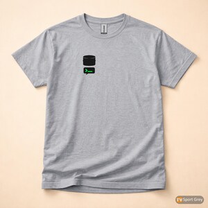 Datenbank-Experte / SQL-Entwickler / Hacker-T-Shirt / Minimalistisches Logo-T-Shirt Bild 8