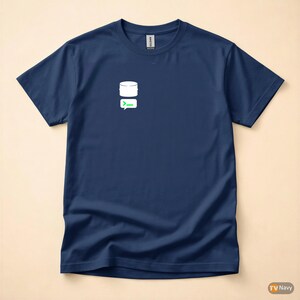 Datenbank-Experte / SQL-Entwickler / Hacker-T-Shirt / Minimalistisches Logo-T-Shirt Bild 4