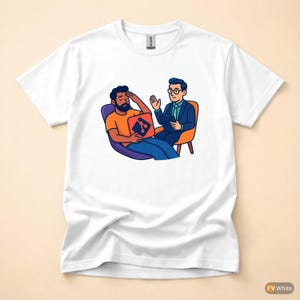 Terapia de confirmación de Git / Camiseta de confirmación de Git / Camiseta de programador de Git / Camiseta de control de versiones / Ropa con humor sobre Git imagen 7
