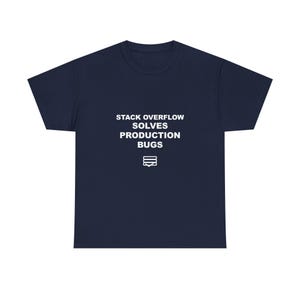 Stack Overflow resuelve errores de producción / Camiseta de programador / Camiseta de desarrollador / Regalo para ingeniero de software / Ropa para programadores imagen 10