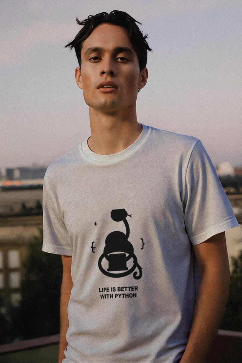 Life Is Better With Python / Programmer Shirt / Coding Tee / Developer Gift / Software Engineer afbeelding 8