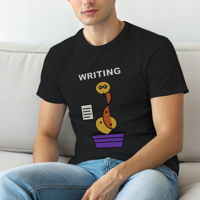 Python Developer / Snake Charmer Coder / Programming T-Shirt image 1