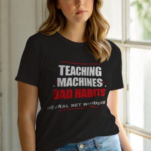 T-shirt « Développeur/Expert en réseaux neuronaux » / T-shirt pour codeur en IA et apprentissage automatique