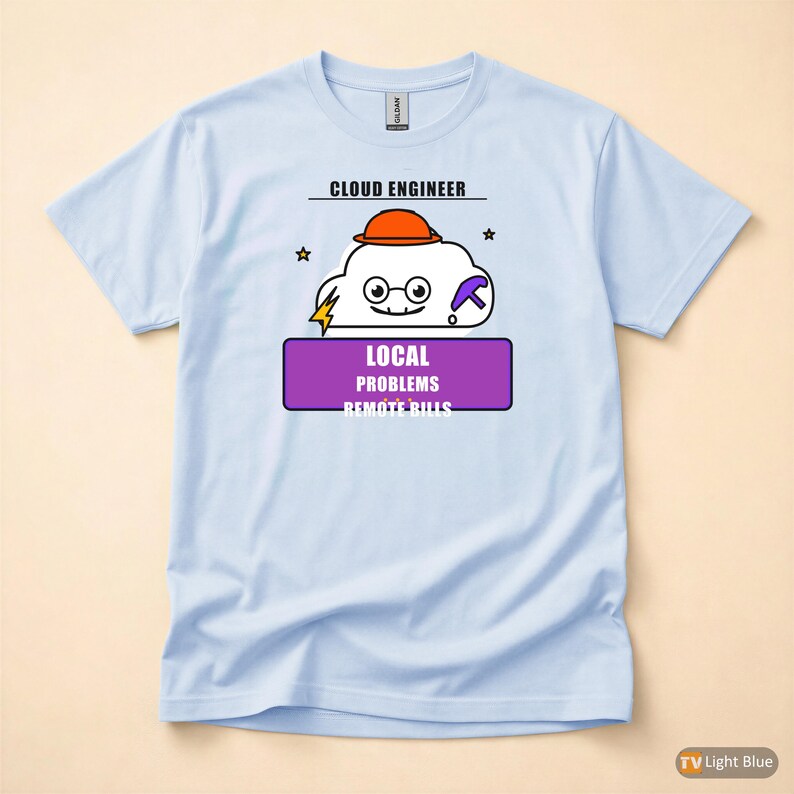 Cloud Engineer Cartoon / DevOps Developer / IT Humor T-Shirt image 9