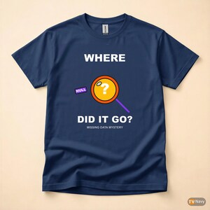 WO IST ES HIN? / SQL-Entwickler / Datenbankprogrammierung / T-Shirt mit Programmiererhumor Bild 4