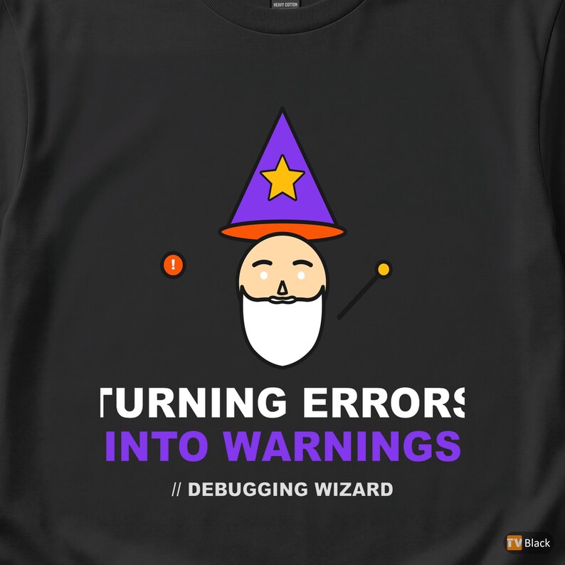 Debugging Wizard / Programmer T-Shirt / Coder Gift / Software Developer Tee image 2