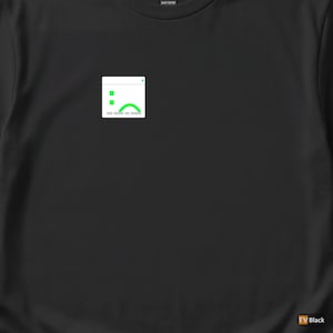 Blue Screen Energy / Hacker Logo / Developer T-Shirt / IT Support / Programmer Tee