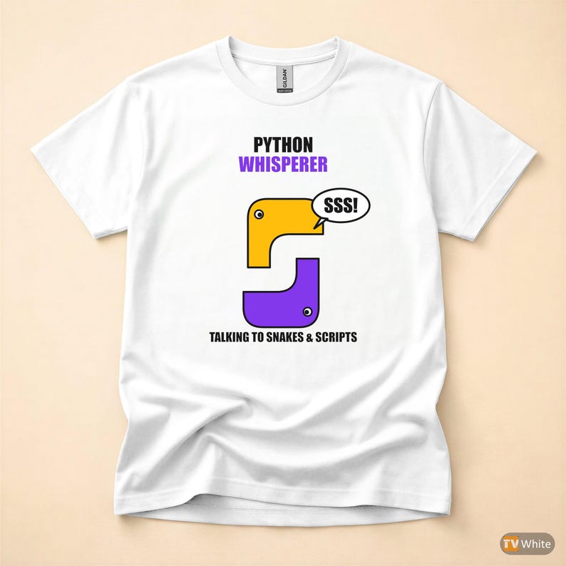 Pythonの達人／プログラマーTシャツ／ソフトウェアエンジニア／コーディングユーモア 画像 7