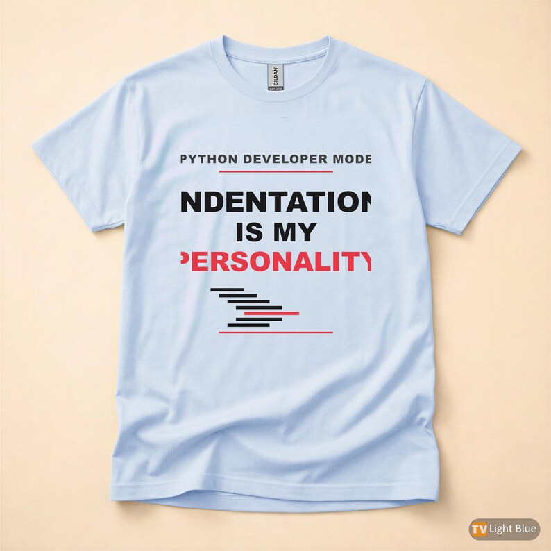 Python Developer Fashion / Bold Typography / Programmer T-Shirt / Coder Tee image 9