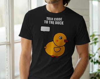 Depurador de patito de goma / Humor para programadores / Camiseta para desarrolladores / Regalo para programadores