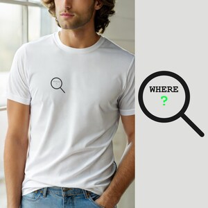 WHERE Did It Go / SQL Developer / Hacker Humor / Minimal Logo Tee