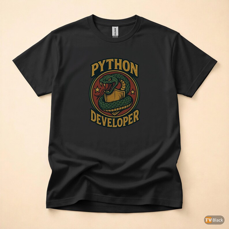 Camiseta para desarrolladores/programadores de Python / Regalo ideal para ingenieros de software imagen 3