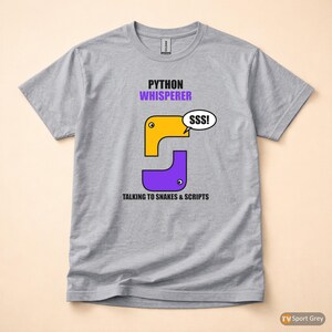 Pythonの達人／プログラマーTシャツ／ソフトウェアエンジニア／コーディングユーモア 画像 8