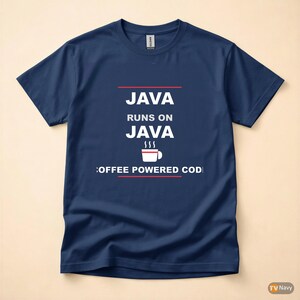Java se ejecuta en Java / Humor sobre café para programadores / Camiseta para desarrolladores imagen 4