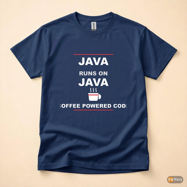 Java se ejecuta en Java / Humor sobre café para programadores / Camiseta para desarrolladores imagen 4