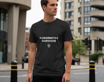 Kubernetes Survivor / DevOps Shirt / Developer Tee / Programmer Gift / Software Engineer Apparel