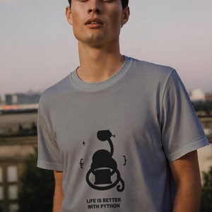 Life Is Better With Python / Programmer Shirt / Coding Tee / Developer Gift / Software Engineer afbeelding 12