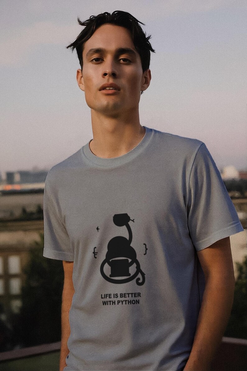 Life Is Better With Python / Programmer Shirt / Coding Tee / Developer Gift / Software Engineer afbeelding 12