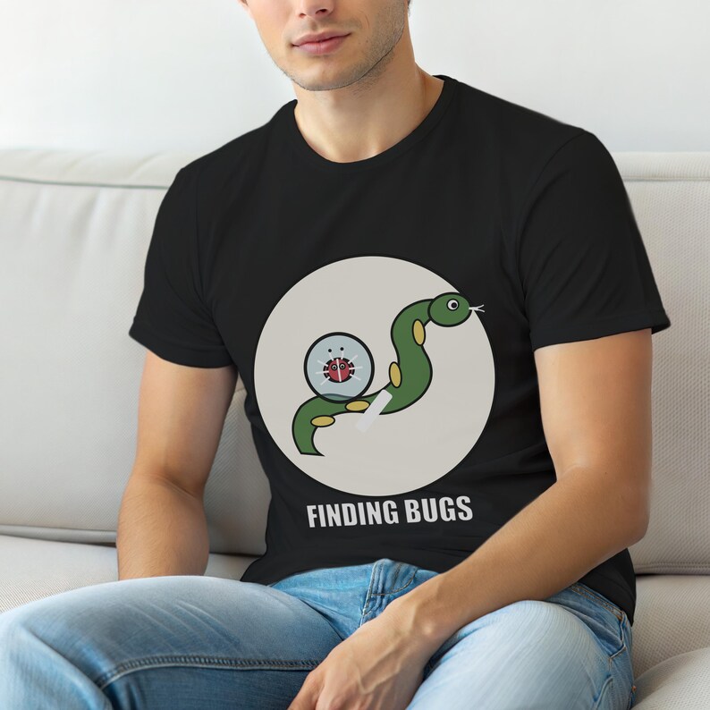 Camiseta de depurador/desarrollador de Python / Humor sobre programación / Regalo para programadores imagen 1