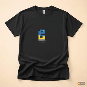 Python Powered / Programmer T-Shirt / Retro Developer Coder Tee image 3