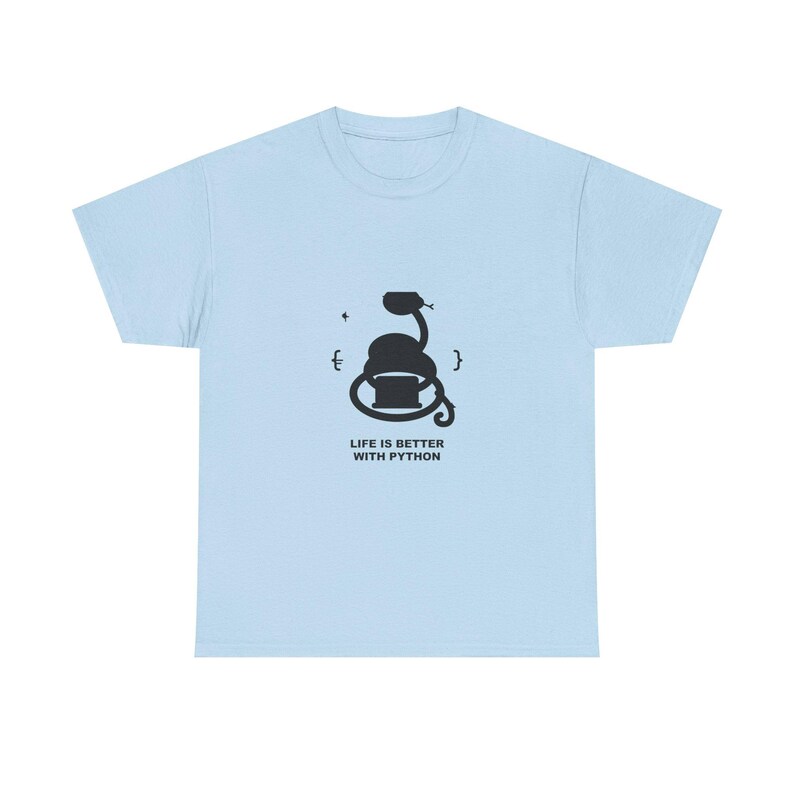 Life Is Better With Python / Programmer Shirt / Coding Tee / Developer Gift / Software Engineer afbeelding 10