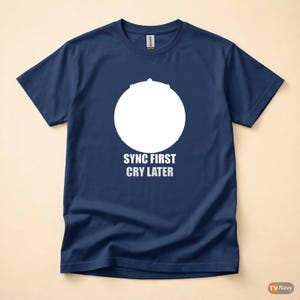 Git Pull Before Panic / Developer T-Shirt / Programmer Humor Tee image 4