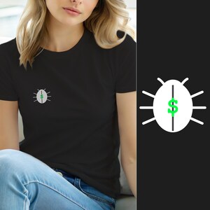 Bug Dealer / Programmer T-Shirt / Developer Humor / Hacker Tee / Minimal Logo