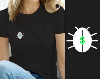 Bug Dealer / Programmer T-Shirt / Developer Humor / Hacker Tee / Minimal Logo