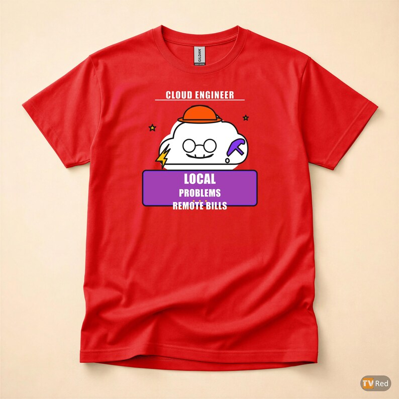 Cloud Engineer Cartoon / DevOps Developer / IT Humor T-Shirt image 5
